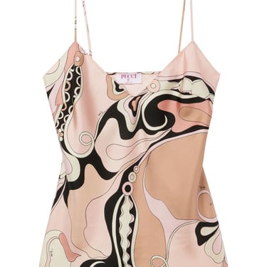 Pucci Women Printed Silk Top