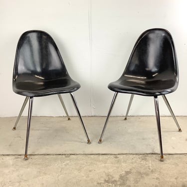 Mid-Century Shell Chairs by Chromcraft- a Pair 