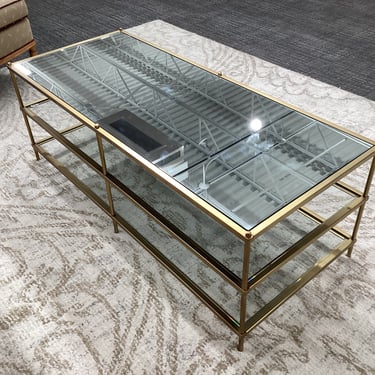 3-Tier Mirrored Coffee Table