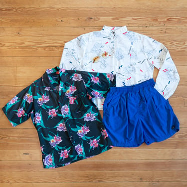 Vintage Gender Neutral Clothing Mystery Style Bundle | 70s 80s 90s Y2K Clothes & Accessories Curated Thrift Box 