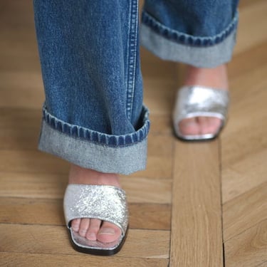 Anne Thomas Dallas Sandals - Magnum Silver