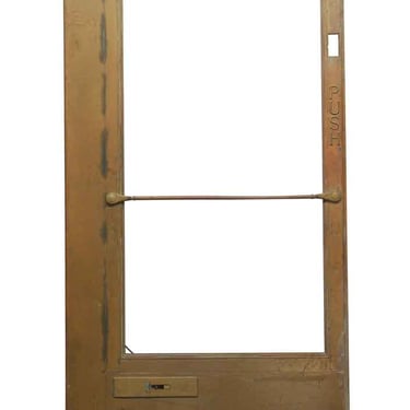 Antique Bronze Revolving Commercial Doors 89 x 42.5