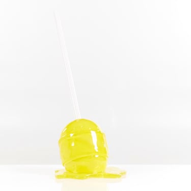 Jonathan Paul for Desire Obtain Cherish Mid Century Lemon Meltdown Lollipop Sculpture - mcm 