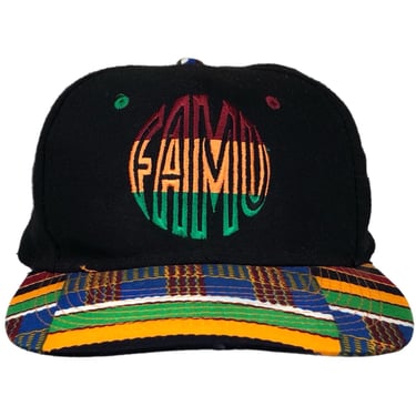 Vintage 90s Signatures Florida A&M University “FAMU” Rattlers HBCU Embroidered SnapBack Hat Cap 