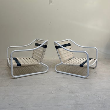 Vintage Brown Jordan Kailua Sand Chairs -  Pair 
