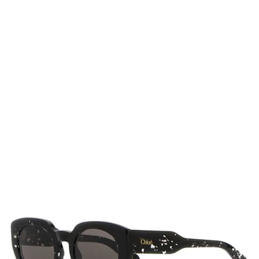 Chloe Women Black Acetate Gayia Sunglasses