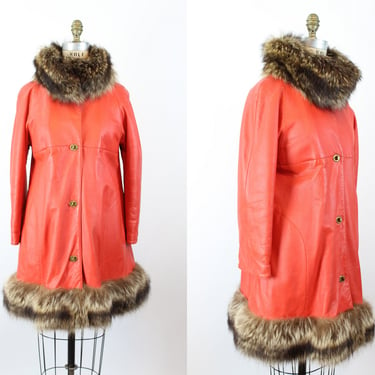 1960s BONNIE CASHIN turnlock deep freeze fur coat medium  | new fall 