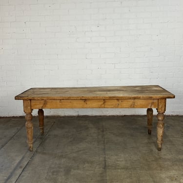 French Country Rustic Dining Table 