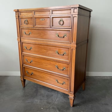 vintage mid century highboy by Thomasville