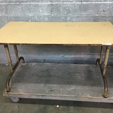 2 Stall Work Table/School Desk (Seattle)