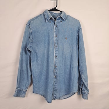 Vintage 90s Ralph Lauren Denim Shirt 