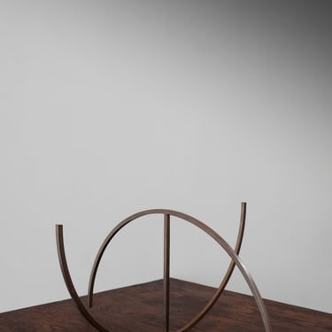 “Fragmentary Sphere” Brass Table Sculpture