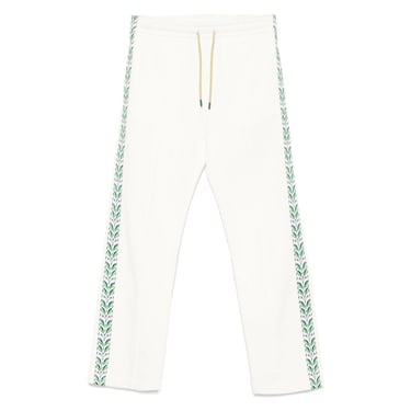 Casablanca White Trousers - Track Pants Men