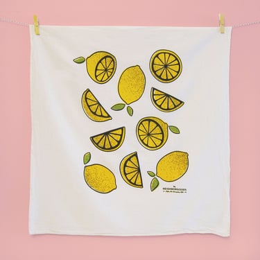 Lemon Dish Towel_SECONDS / DISCONTINUED