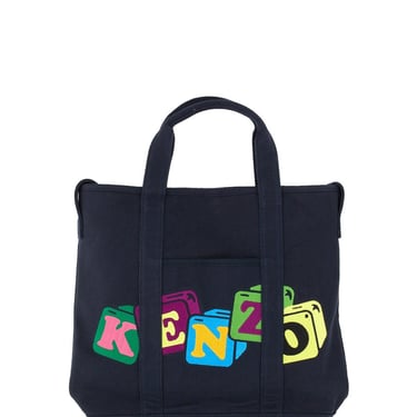 Kenzo Men Boke Blocks Tote Bag