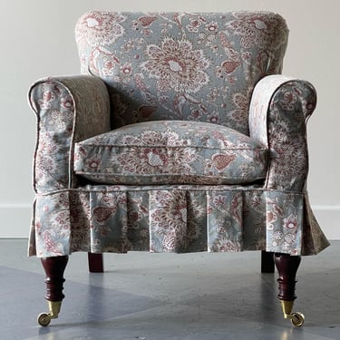 Gusto Club Chair with Nicholas Herbert Slipcover – His