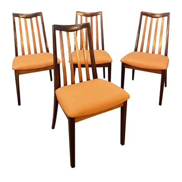 Set of Four Vintage British Mid Century Modern Teak Dining Chairs by G Plan 