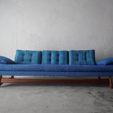 Mid Century Gondola Sofa by Adrian Pearsall Model 2408 