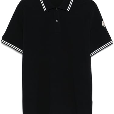 Moncler Men Logo Cotton Polo Shirt