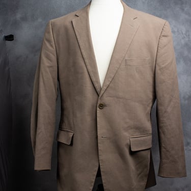 Mens Corduroy Blazer Size 44 Beige by John Varvatos 