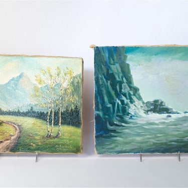 2 Landscape Paintings