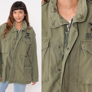 Commando Jacket US Army Jacket Military Jacket 80s Coat
