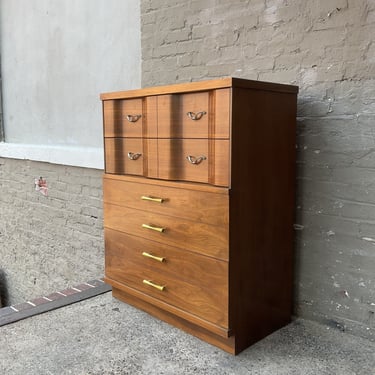 MCM Walnut Chest of Drawers