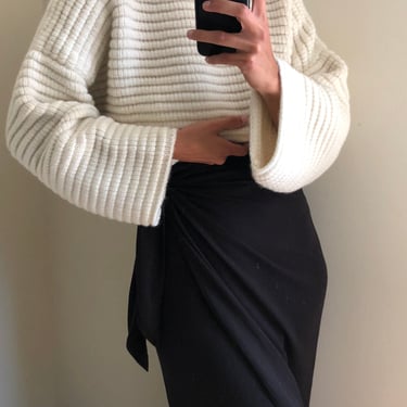 Na Nin Romy Knitted Alpaca Sweater / Available in Ivory