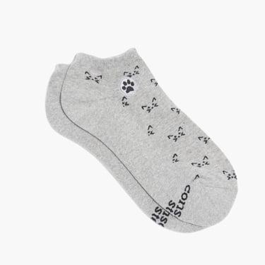 Save cats socks, short grey