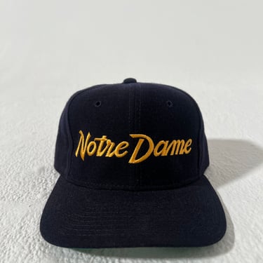 Vintage Notre Dame 'Sports Specialties' Script Snapback 'The Pro'