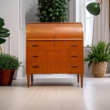 Swedish mid-century secretary by SMI, 1960s 