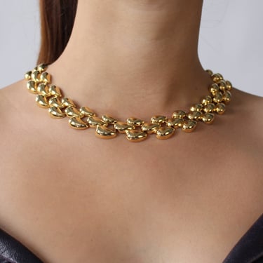 Vintage Bubbly Chain Necklace