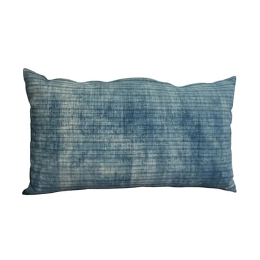 Vintage Central Asia Indigo Pillow