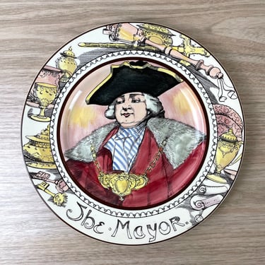 Royal Doulton The Mayor plate - D6282 - 