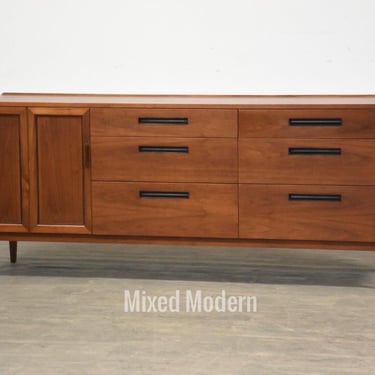 Kipp Stewart for Directional by Calvin Walnut Dresser Credenza 