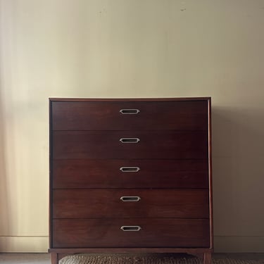 Walnut tallboy