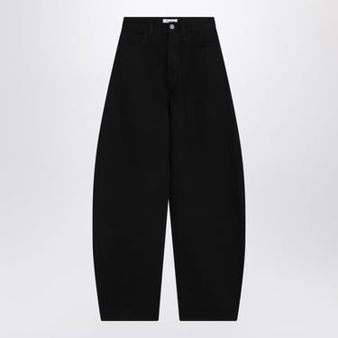 Alaia Black Round Trousers Women