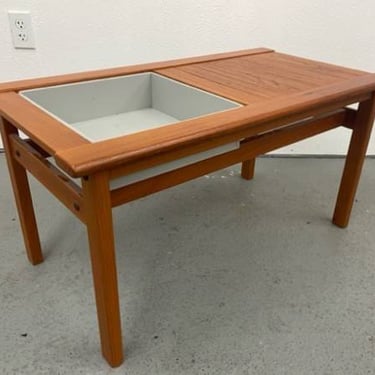 Coffee Table with Planter Box