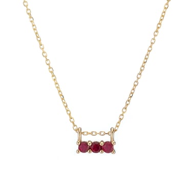 TRUNK SHOW - Ruby 3S Necklace