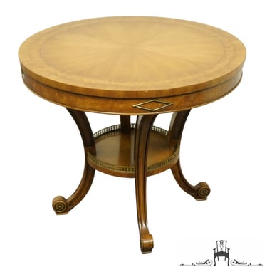 WEIMAN FURNITURE Kameo Collection Italian Neoclassical Tuscan Style 28" Round Accent End Table 545-2716 