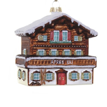 Ski Chalet Ornament