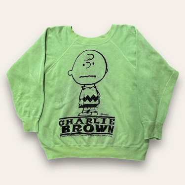 Vintage 1960’s Hand-Drawn Charlie Brown Sweatshirt