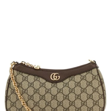 Gucci Woman Gg Supreme Fabric Small Ophidia Handbag