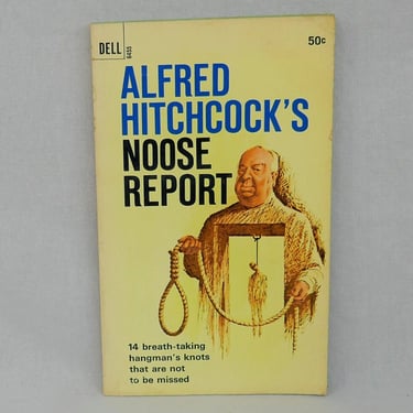 Alfred Hitchcock's Noose Report (1966) - Vintage Mystery Horror Short Stories Book 