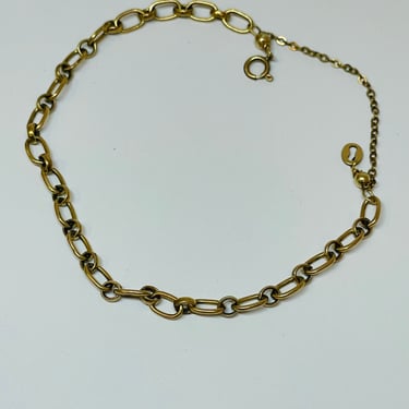 Gold Filled Small Oval Link  Chain Bracelet