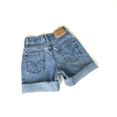 Levi's 550 Cut Off Jean Shorts / Size XXS 21 