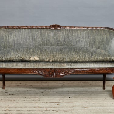 3rd Quarter 18th Century Italian Walnut Sofa