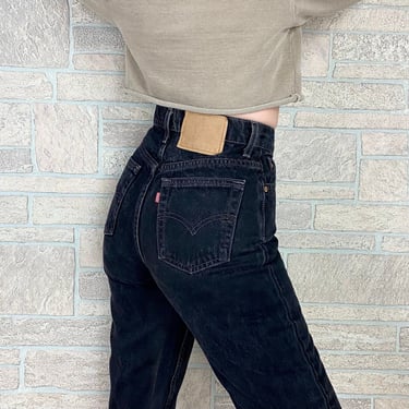 Levi's 512 Black Jeans / Size 25 