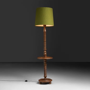 Oak Floor Lamp