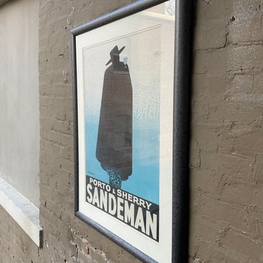 Sandeman Advertising Poster